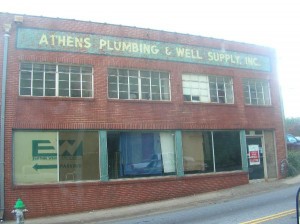 The Athens Plumbing and Well Supply Building